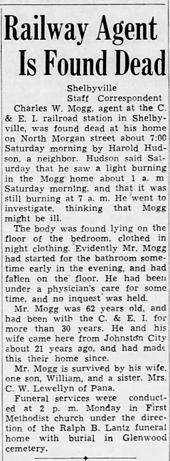 Charles Wendell Mogg